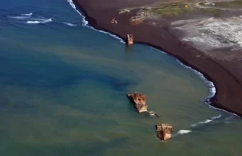Japonia. Peste 20 de nave din timpul celui de-Al Doilea Război Mondial au apărut la suprafața Oceanului Pacific, după o erupție vulcanică subacvatică