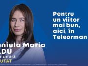 Daniela Maria Radu: Aspir la un viitor mai bun, aici, în Teleorman