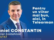 Daniel Constantin: Să construim împreună un viitor în care oamenii să-și dorească să rămână aici, acasă, în Teleorman