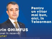 Sorin lulian Ghimfus: Candidez pentru că vreau un viitor mai bun, aici, în Teleorman